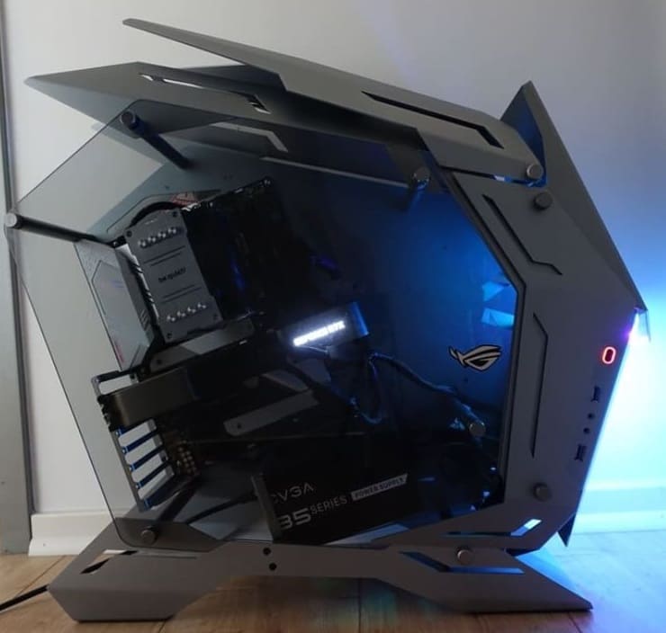 PC Setup Aufbau: Nachherbild