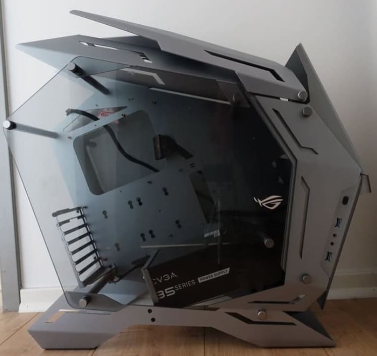 PC Setup Aufbau: Vorherbild